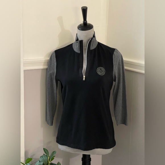 Ralph Lauren Active Quarter Zip Top - Picture 2 of 9